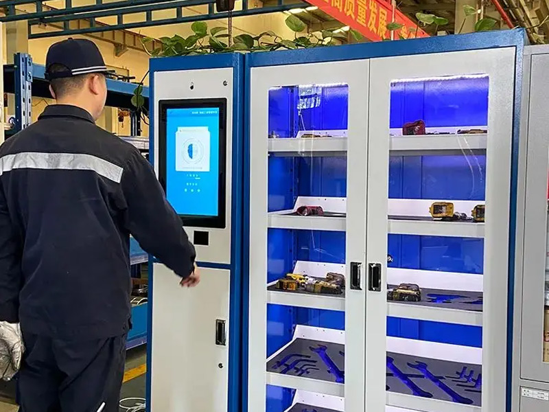 機械企業(yè)光敏感應(yīng)智能工具柜